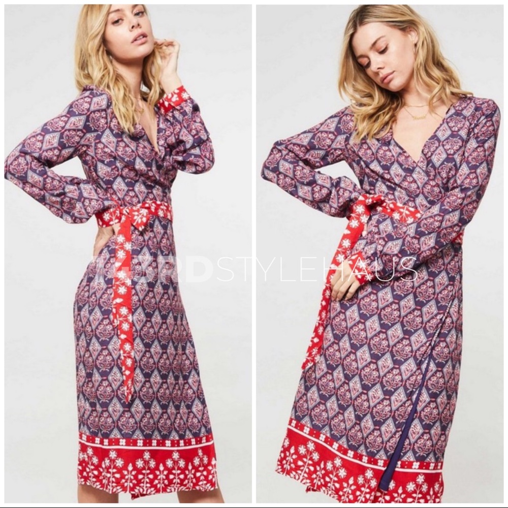 LAST 2 | 3 PACK | PURPLE PRINT DRESSES